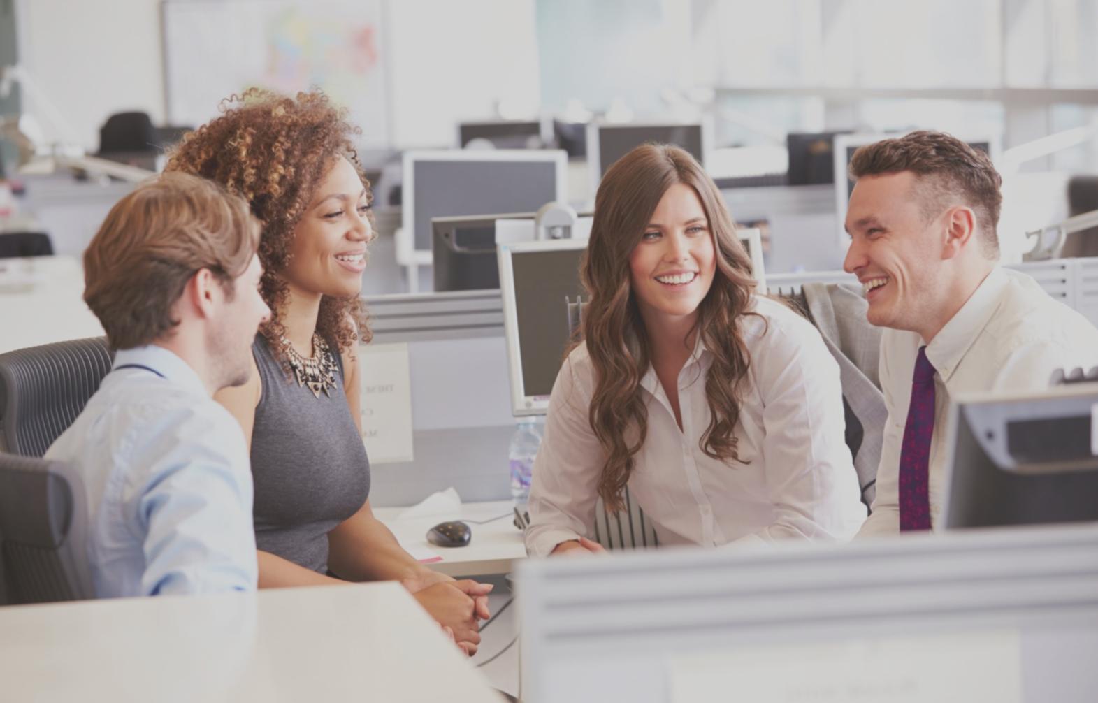 Participants discussing allocation strategies in small groups